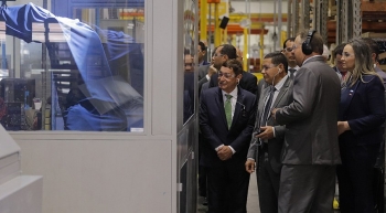 Vice-Presidente da República visita a WEG em Jaraguá do Sul/SC