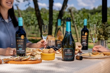 Vinícola Aurora lança campanha ‘Janeiro Leve’ com quatro produtos desalcoolizados