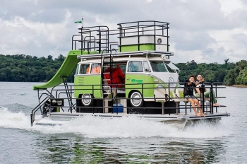 Kombi boat e scooter aquática: ícones automotivos ganham versões 