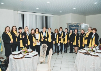Posse da nova diretoria do Clube Soroptimista Internacional de Rio do Sul