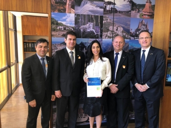 Alto Vale é representado em evento nacional da indústria