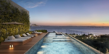 Arquitetura entre tempos que une memória e futuro